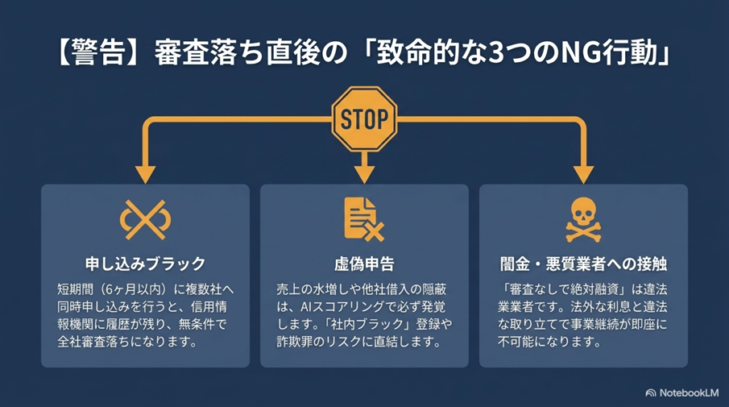 【独自】agビジネスサポート審査落ち直後の「致命的なNG行動」3選