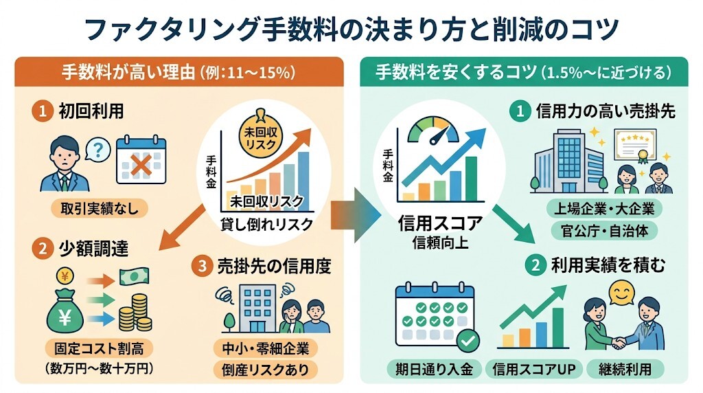 実際の手数料が「11%〜15%」に決まる決定ロジックと対策をわかりやすく図解