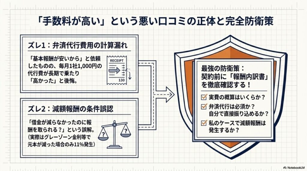 4. 「手数料が高い」という悪い口コミの客観的分析と事前確認不足の回避策