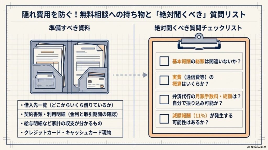 6-3. 正確な見積もりのために準備すべき資料(借入先一覧・取引履歴等)
