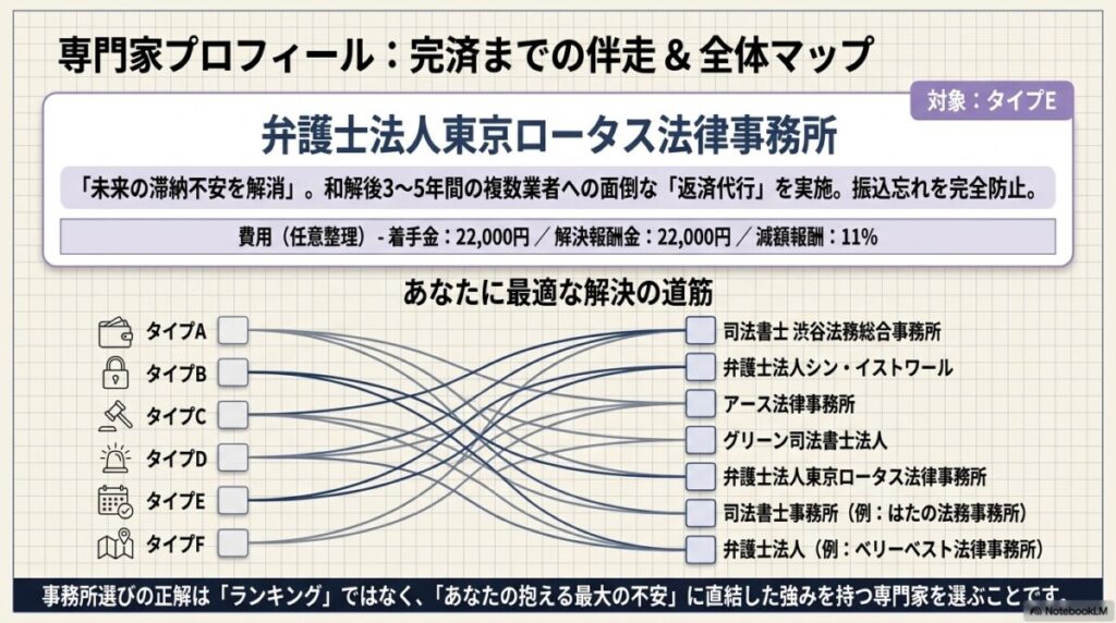 債務整理のおすすめ法律・法務事務所7選!着手金・分割払い・無料相談の対応を徹底比較【2026年最新】
