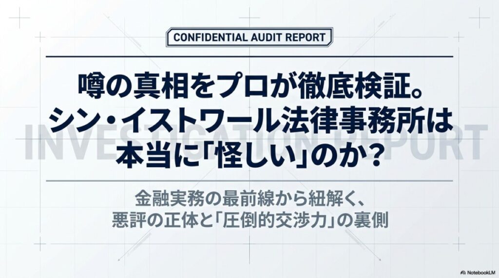 怪しいって本当？シン・イストワール法律事務所の口コミと悪評の真相をプロが検証