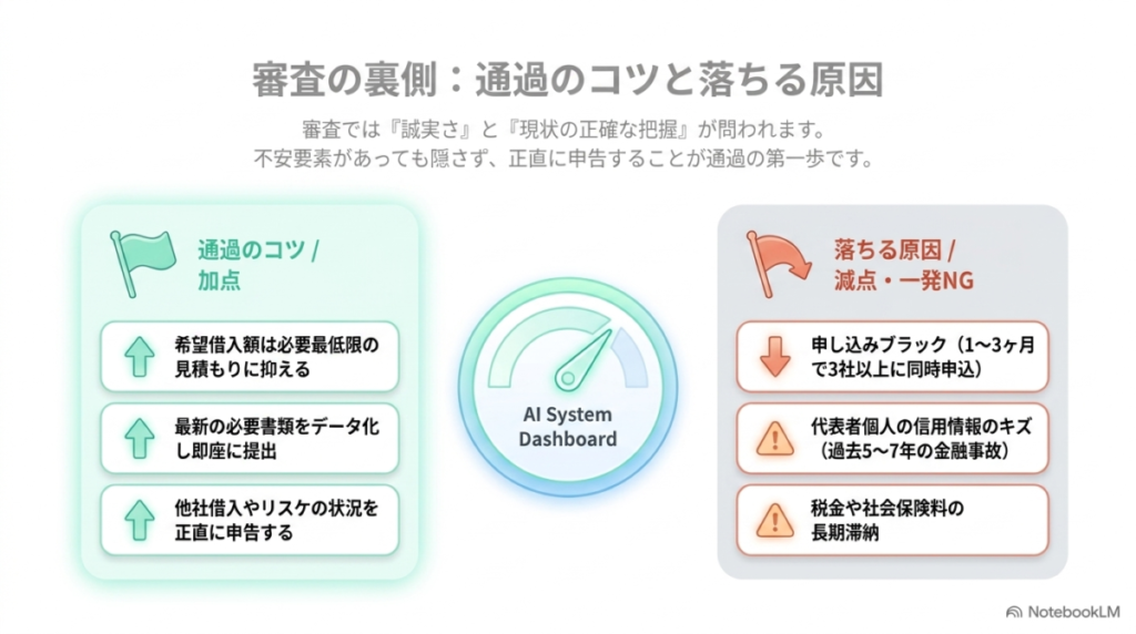 10. ビジネスローンの審査に通るためのプロの視点(コツ)