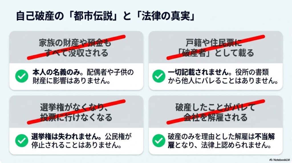 自己破産を選ぶとどうなる？借金ゼロのメリットと初心者が不安になるデメリット