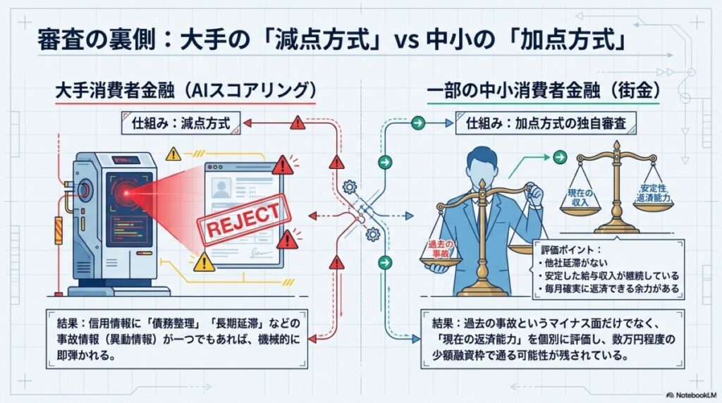 債務整理中でも借りれるのか？一部の中小消費者金融なら可能性はある現実