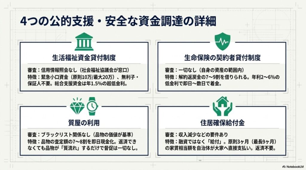 債務整理中でも借りれる？金融業者が語る審査の裏側と4つの公的支援