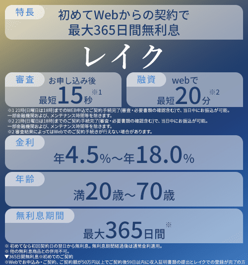 レイクのオリジナル商標画像